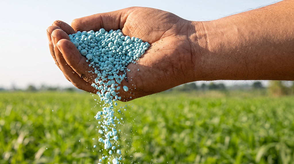 Urea protegida para la fertilización de cultivos